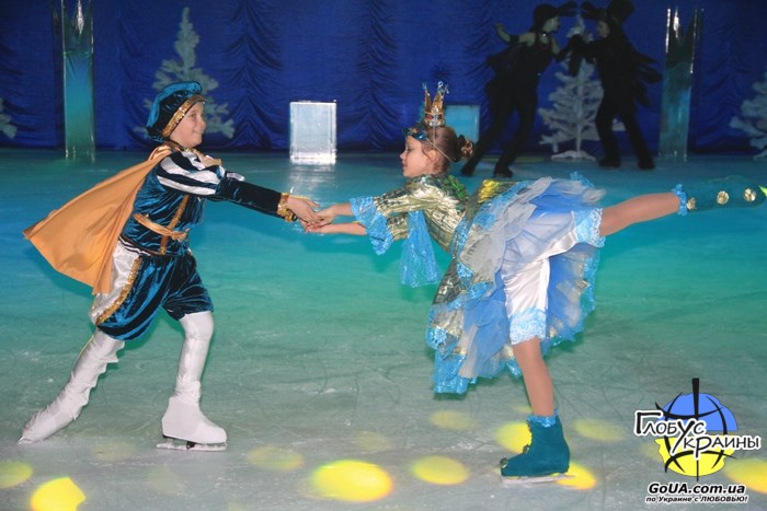 снежная королева балет на льду днепр
